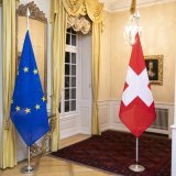 Le National plaide pour un rapprochement entre la Suisse et l'UE en matière de sécurité et de défense (archives). KEYSTONE/ANTHONY ANEX
